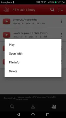 YouTube MP3 Downloader android App screenshot 0